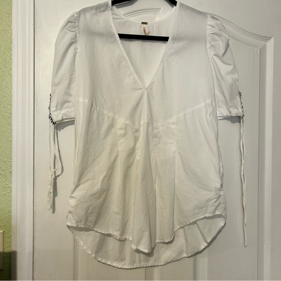 Free People Emmy Solid Tunic Size xs with pockets - Picture 3 of 16